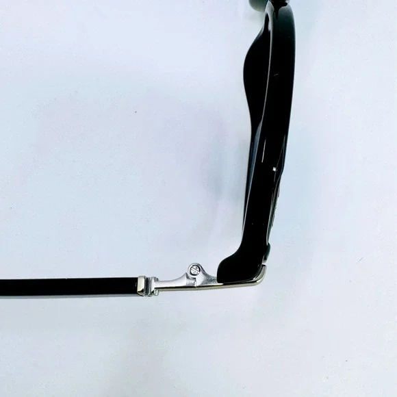 Tory Burch TY7138 Black Geometric Cat Eye Sunglasses Blue Gradient Lenses - Picture 9 of 14